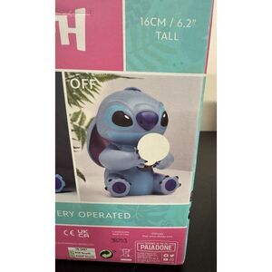 Paladone Stitch Light - Officially Licensed Disney Lamp, Battery Operated Gift